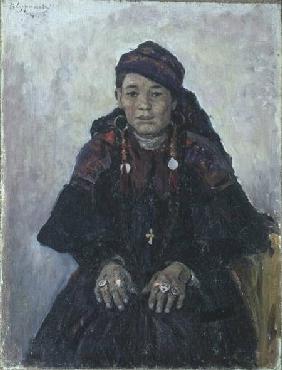 Portrait of a Cossack Woman