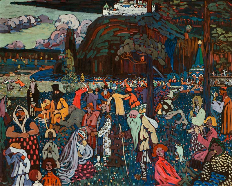 Das bunte Leben from Wassily Kandinsky