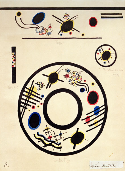 Design for a Cup and Saucer from Wassily Kandinsky