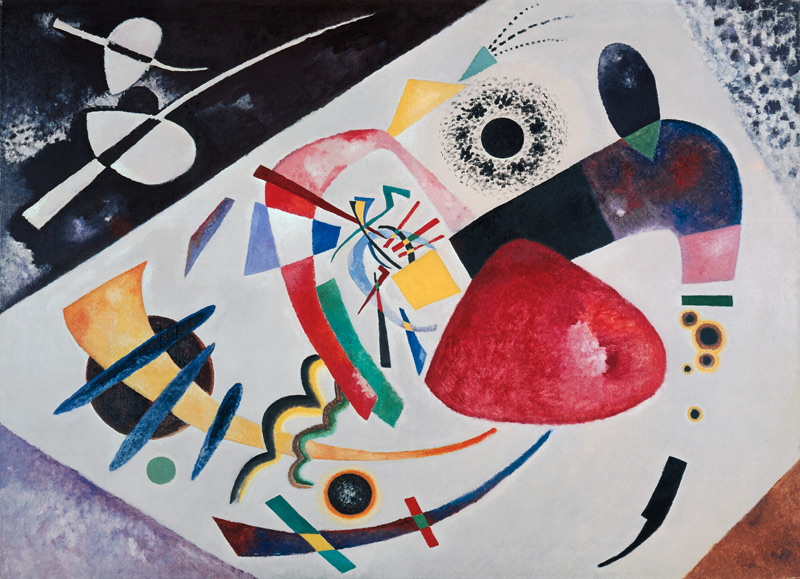 Roter Fleck II from Wassily Kandinsky
