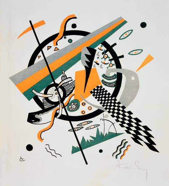 Composition with Stripes from Wassily Kandinsky