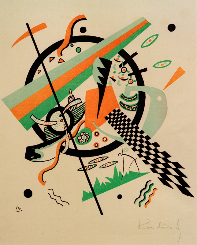 Small Worlds IV from Wassily Kandinsky