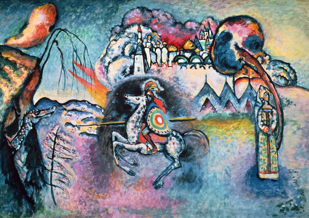 Rider, St. George from Wassily Kandinsky