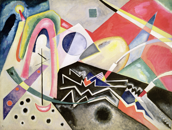 White Zig-Zags from Wassily Kandinsky