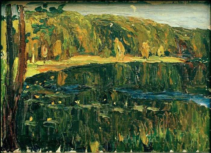 Achtyrka - Dark Lake from Wassily Kandinsky