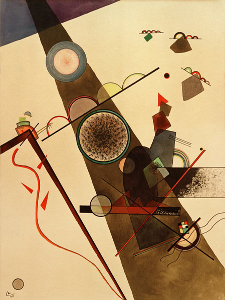 Brown Ray from Wassily Kandinsky