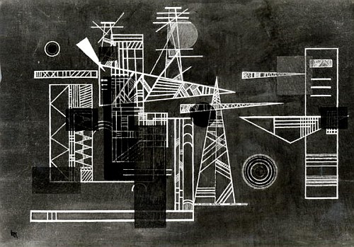Construction with points from Wassily Kandinsky