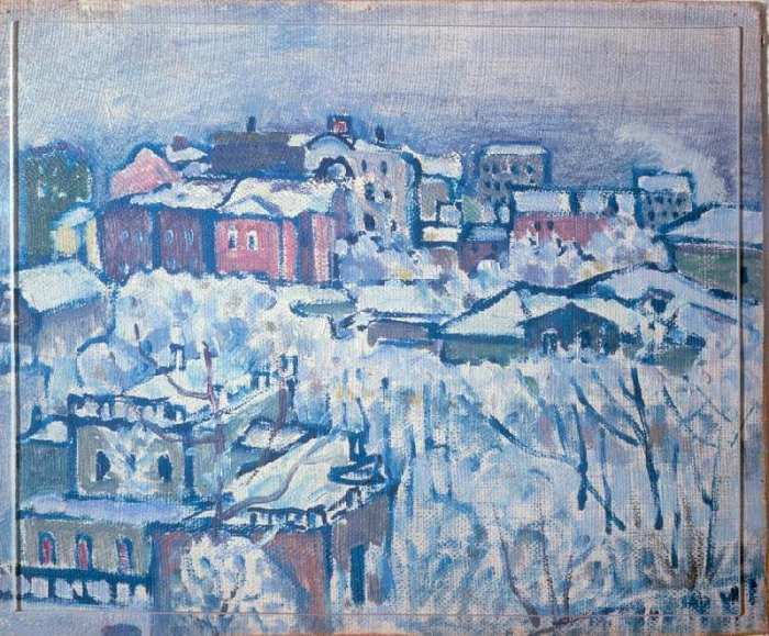 Smolenski Boulevard/ 1919 from Wassily Kandinsky