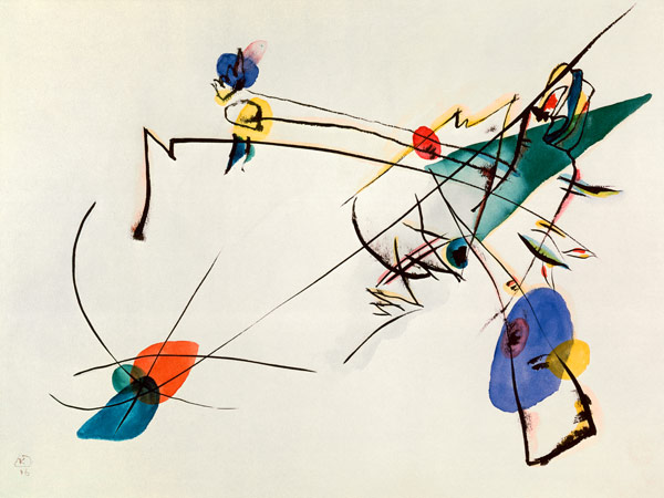 Simple Watercolour from Wassily Kandinsky