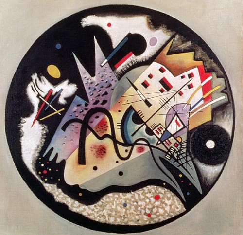 In the Black Circle from Wassily Kandinsky