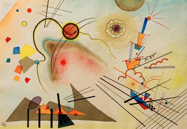 Watercolour No. 606 from Wassily Kandinsky
