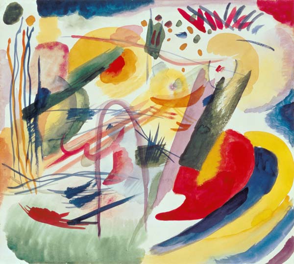 Composition without titles from Wassily Kandinsky