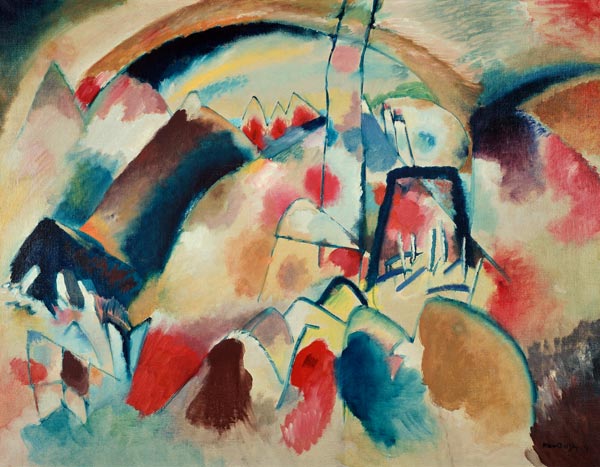 Landscape with Church 1913 from Wassily Kandinsky