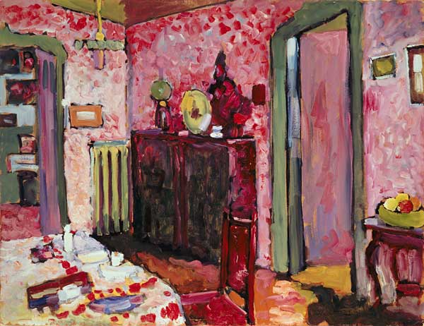 Living room in the Ainmillerstraße 36. from Wassily Kandinsky