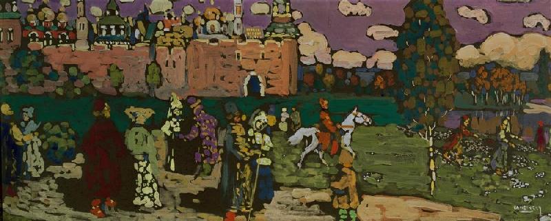 Russian Scene from Wassily Kandinsky