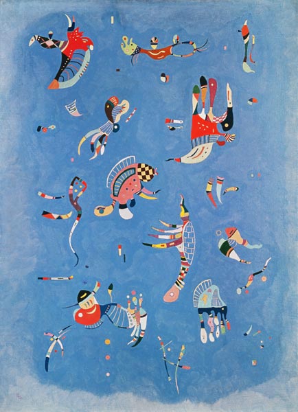 Sky blue. from Wassily Kandinsky