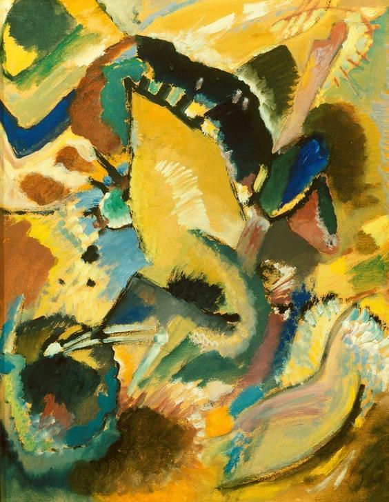 Study for Panel for Edwin.. from Wassily Kandinsky