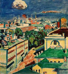 View of Muscow from the Window of Kandinsky's Flat