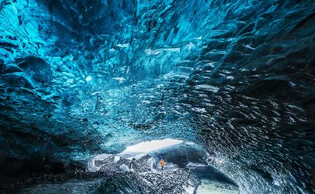 Ice cave adventure