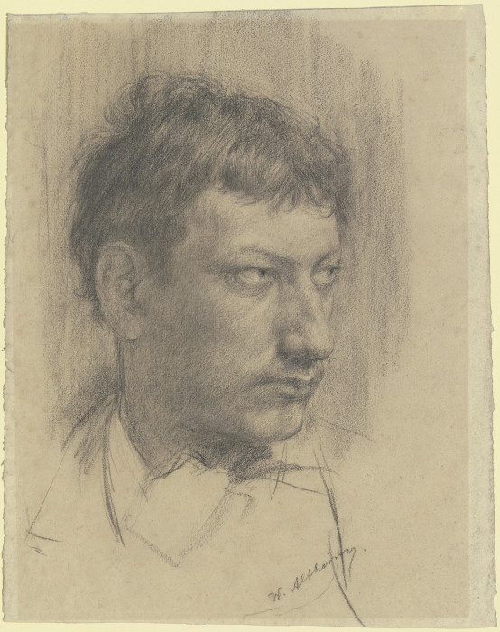 Self-portrait from Wilhelm Altheim