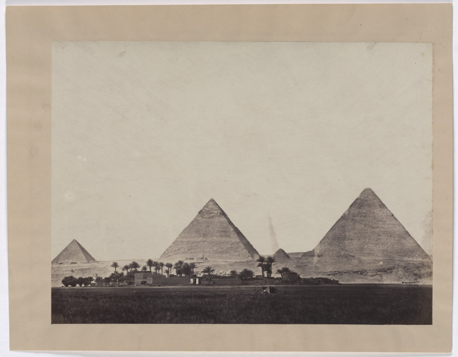 Untitled (Pyramids, Gizeh) from Wilhelm Hammerschmidt