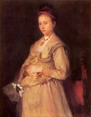 Mrs Rieder from Wilhelm Maria Hubertus Leibl