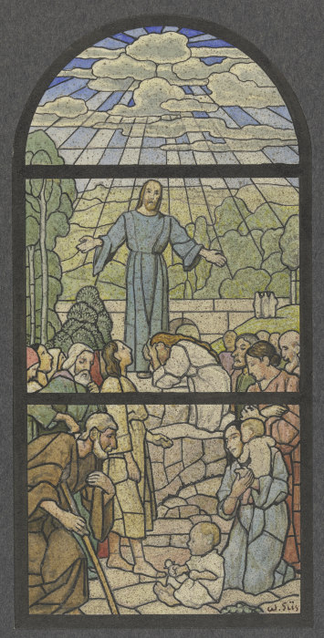 Christ as a teacher from Wilhelm Süs