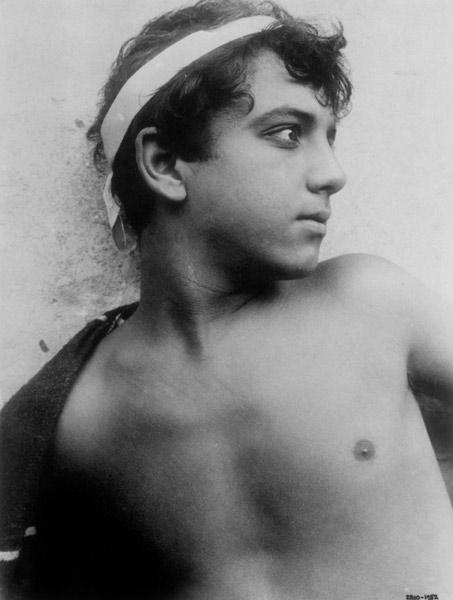 A Sicilian Boy (b/w photo) (see also 172365) 