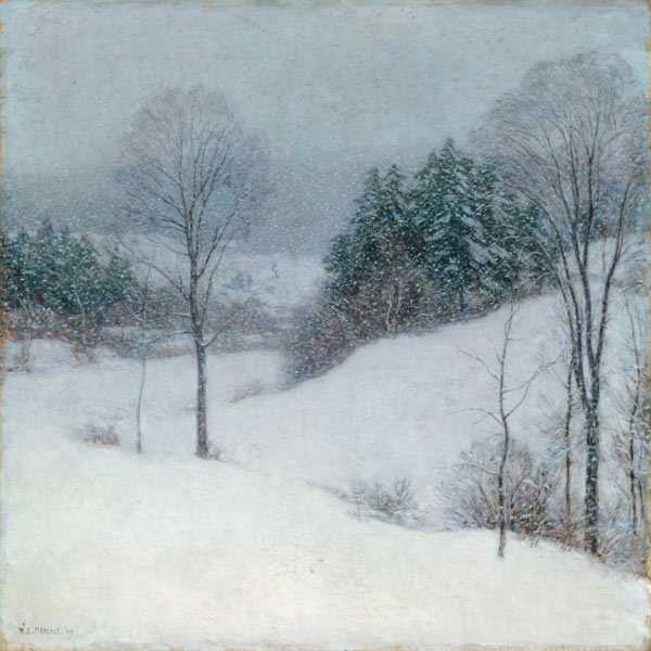 The White Veil from Willard Leroy Metcalf