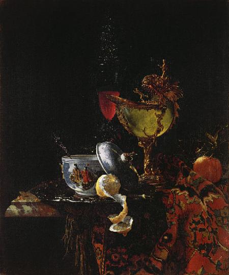 Still life with Nautilus Cup