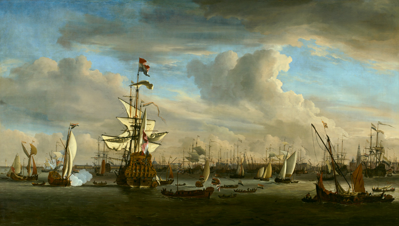 Die "Gouden Leeuw" from Willem van de Velde the Younger