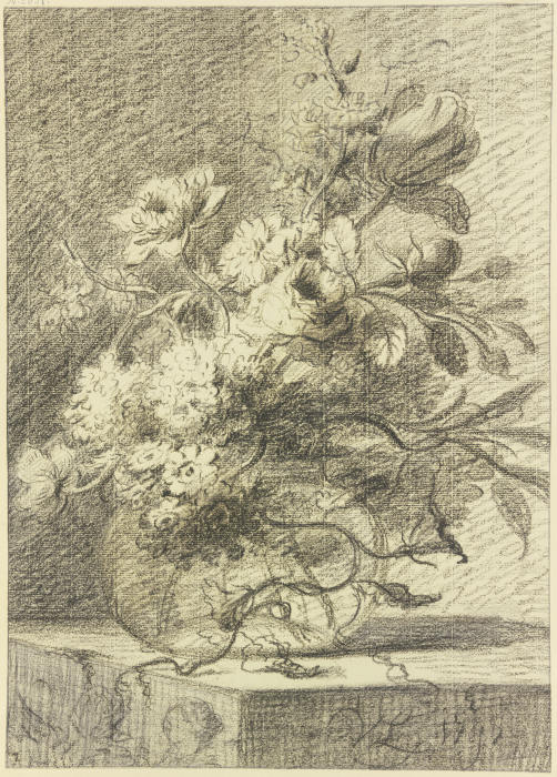 Blumenstrauß in einer Vase from Willem van Leen