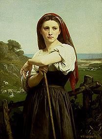 The Hirtin from William Adolphe Bouguereau