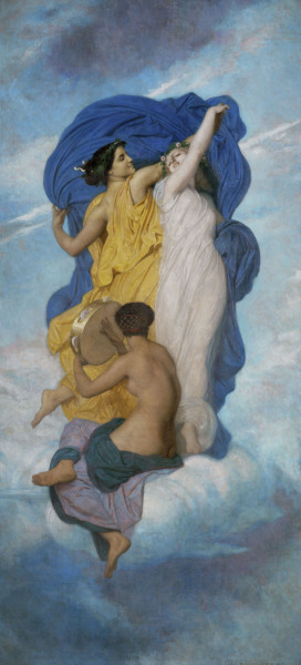 The Dance from William Adolphe Bouguereau