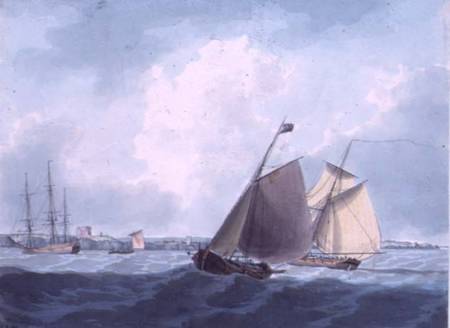 Shipping off Cromer, Norfolk from William Anderson
