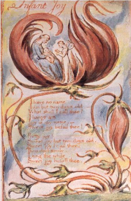 Songs of Innocence; Infant Joy from William Blake