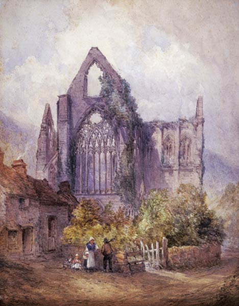 Tintern Abbey from William Callow