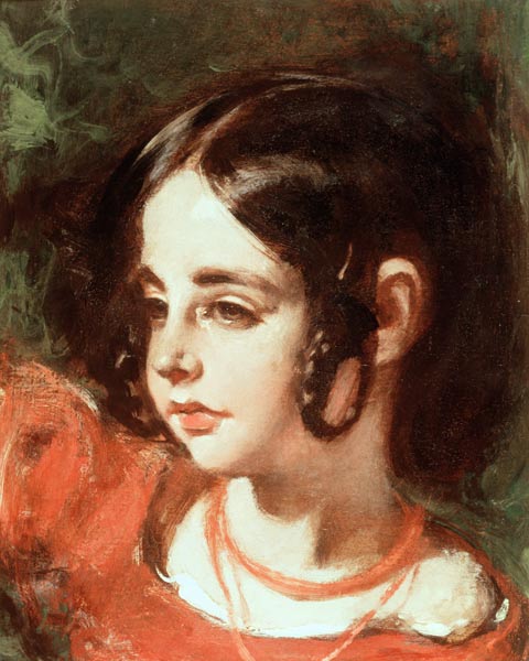 Head of a Girl from William Etty