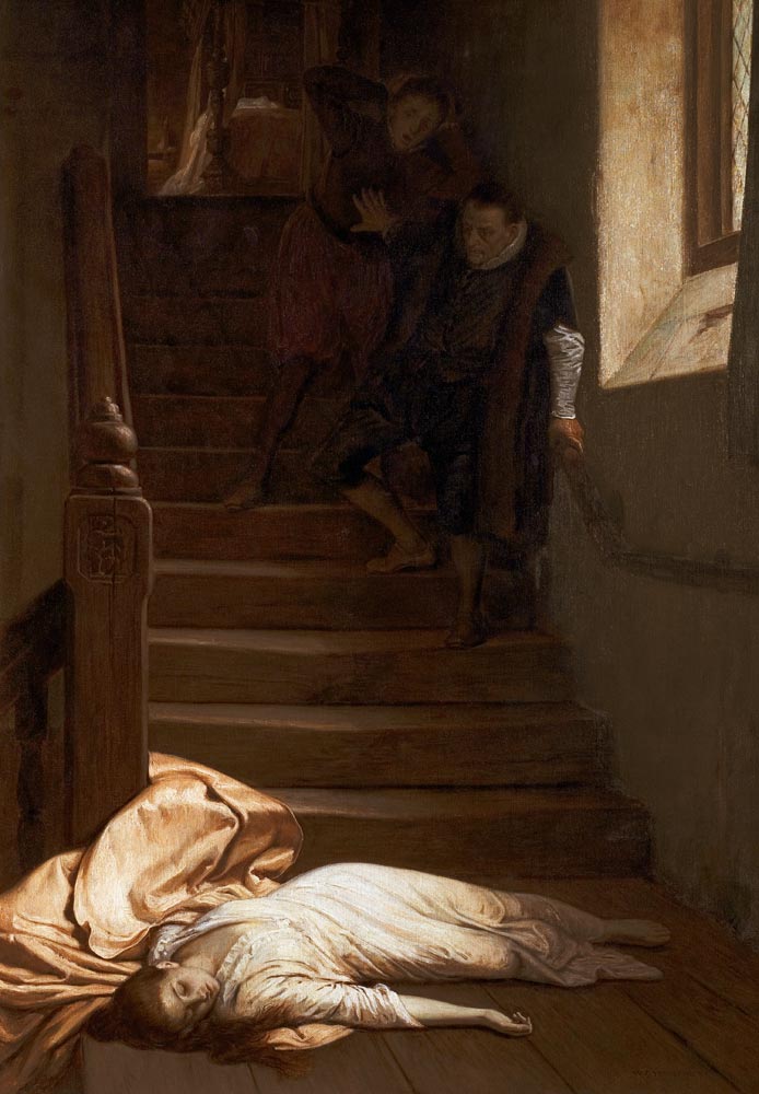 The Death of Amy Robsart in 1560 from William Frederick Yeames