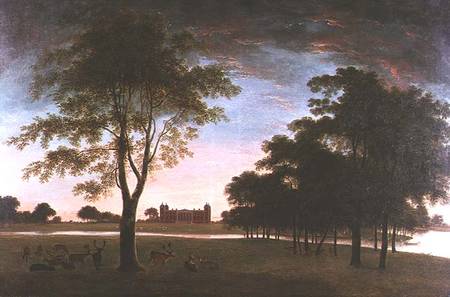 Osterley House and Park at Evening from William Hannan