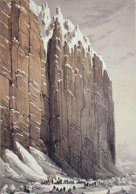 The Bivouac, Cape Seppings, from 'Ten Coloured Views taken during the Arctic Expedition of Her Majes