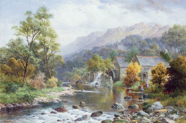 Approaching Autumn on the Arran, Dolgelly from William Henry Mander