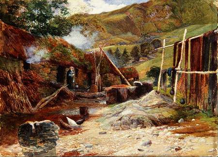 Drying Nets from William Henry Millais
