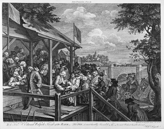 The Polling from William Hogarth