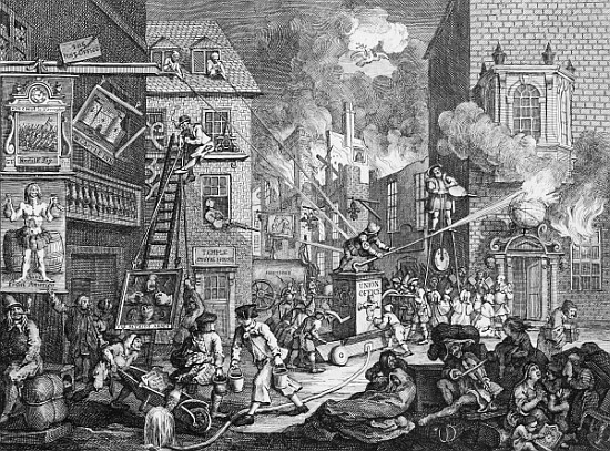 The Times, Plate I from William Hogarth