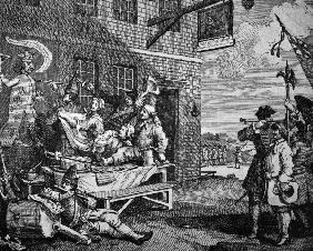 Hogarth / The Invasion / England / 1756