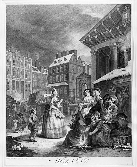 Times of the Day, Morning from William Hogarth