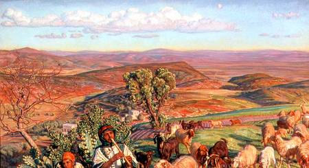 Plain of Esdraelon from the Heights above Nazareth from William Holman Hunt