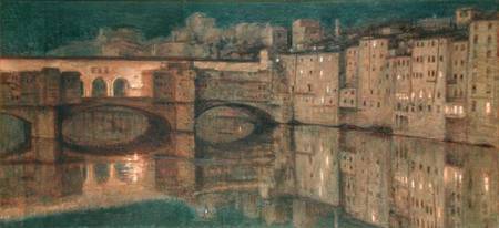 Ponte Vecchio, Florence from William Holman Hunt