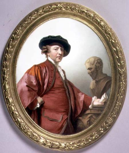 Portrait of Joshua Reynolds (1723-92) from William Hopkins Craft